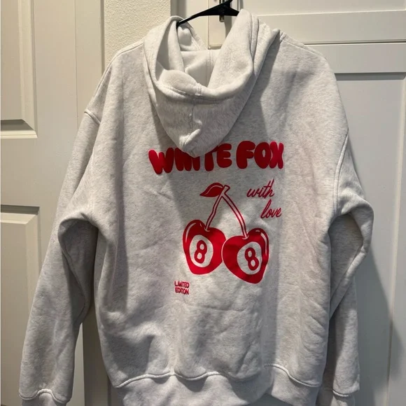 Women's Gray Hoodie - Picture 3 of 3